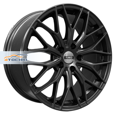 Neo 840 R18 / 8J PCD 5x112 ET 45 ЦО 57.1 Литые Черный матовый с полированной лицевой повехностью