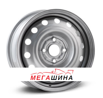 Magnetto 14007 R14 / 5.5J PCD 4x100 ET 45 ЦО 57.1 Штампованные Серебристый