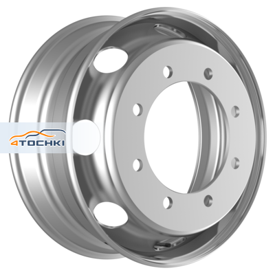 Kronprinz 8/275/221/134 R19.5 / 6.75J PCD 8x275 ET 134 ЦО 221 Штампованные Серебристый