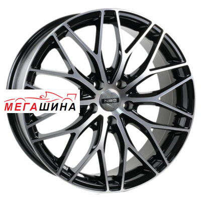 Neo 940 R19 / 7.5J PCD 5x114.3 ET 40 ЦО 67.1 Литые Черный с полированной лицевой повехностью