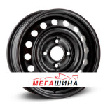 Alcar Stahlrad (KFZ) 8114 R15 / 6J PCD 4x100 ET 48 ЦО 54.1 Штампованные Черный