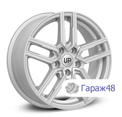 LS Up113 R16 / 6.5J PCD 5x114.3 ET 40 ЦО 66.1 Литые Серебристый