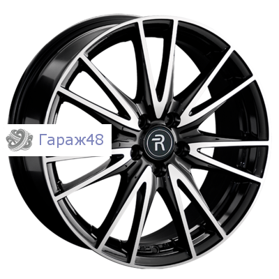 Replay SB90 R17 / 7J PCD 5x100 ET 55 ЦО 56.1 Литые Черный с полированной лицевой поверхностью