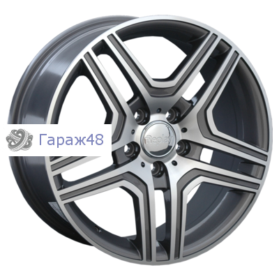 Replay MR67 R19 / 8.5J PCD 5x112 ET 43 ЦО 66.6 Литые Графит с полированной лицевой поверхностью