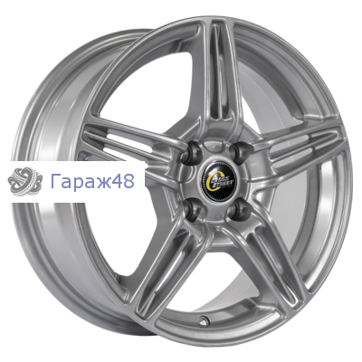 CrossStreet CR27 R15 / 6J PCD 5x100 ET 40 ЦО 57.1 Литые Серебристый