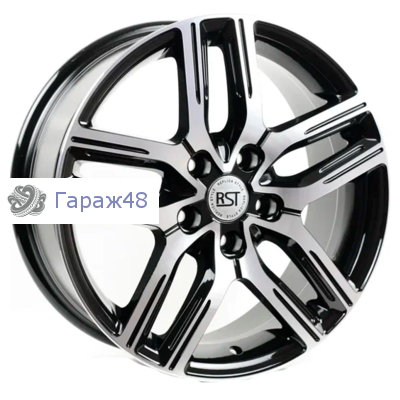 RST R127 (Sorento) R17 / 7J PCD 5x114.3 ET 47 ЦО 67.1 Литые Черный с полированной лицевой повехностью