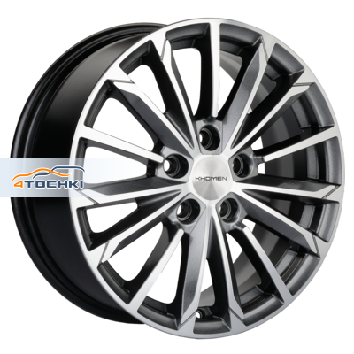 Khomen Wheels KHW1611 Focus R16 / 6.5J PCD 5x108 ET 50 ЦО 63.3 Литые G-Silver-FP