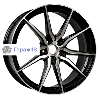 Neo 206FF R20 / 8.5J PCD 5x114.3 ET 40 ЦО 67.1 Литые Черный с полированной лицевой повехностью