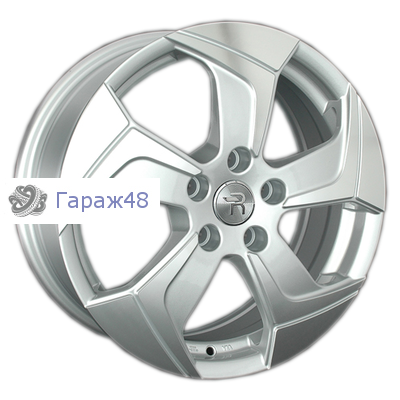 Replay RN172 R17 / 6.5J PCD 5x114.3 ET 50 ЦО 66.1 Литые Серебристый с полированной лицевой поверхностью