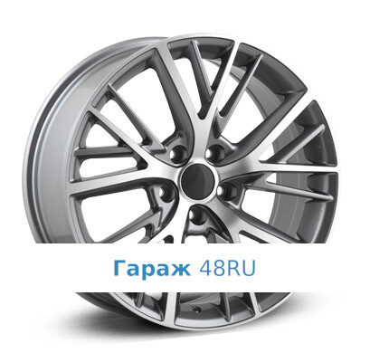 LegeArtis LX522 R21 / 10J PCD 5x150 ET 45 ЦО 110.1 Литые Графит с полированной лицевой поверхностью