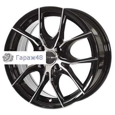 PDW Poison 5161/01 R17 / 7J PCD 5x108 ET 50 ЦО 63.4 Литые Черный с дымкой