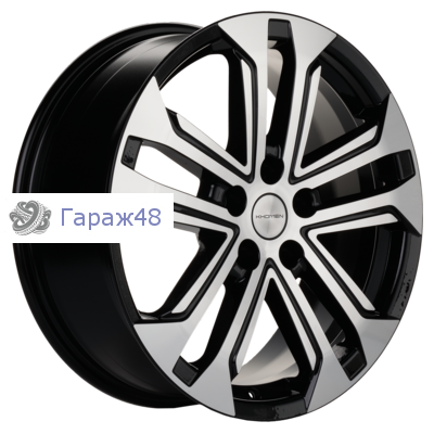 Khomen Wheels KHW1803 Tugella R18 / 7J PCD 5x108 ET 46 ЦО 63.4 Литые Black-FP