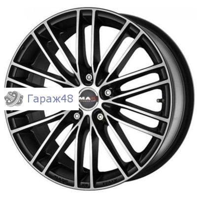 MAK Rapide R18 / 8J PCD 5x112 ET 50 ЦО 57.1 Литые Черный с полированной лицевой поверхностью