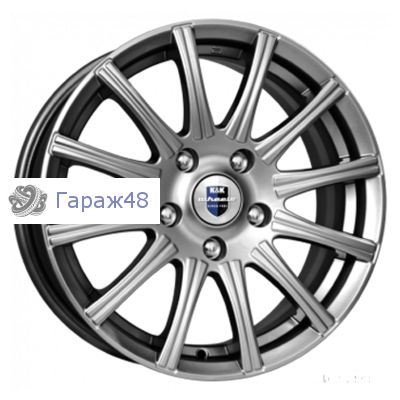 K&amp;K Сиеста КС477 R13 / 5J PCD 4x98 ET 38 ЦО 58.5 Литые Графит
