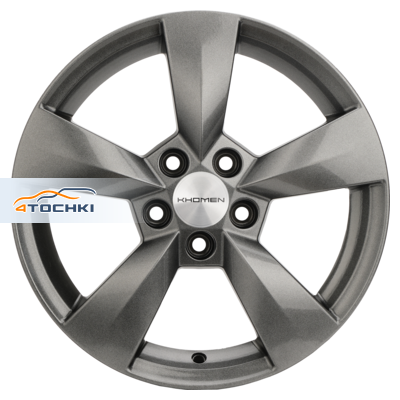 Khomen Wheels KHW1504 Fabia R15 / 6J PCD 5x100 ET 43 ЦО 57.1 Литые G-Silver