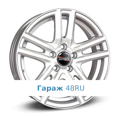 Tech Line 429 R14 / 5.5J PCD 4x100 ET 43 ЦО 60.1 Литые Серебристый