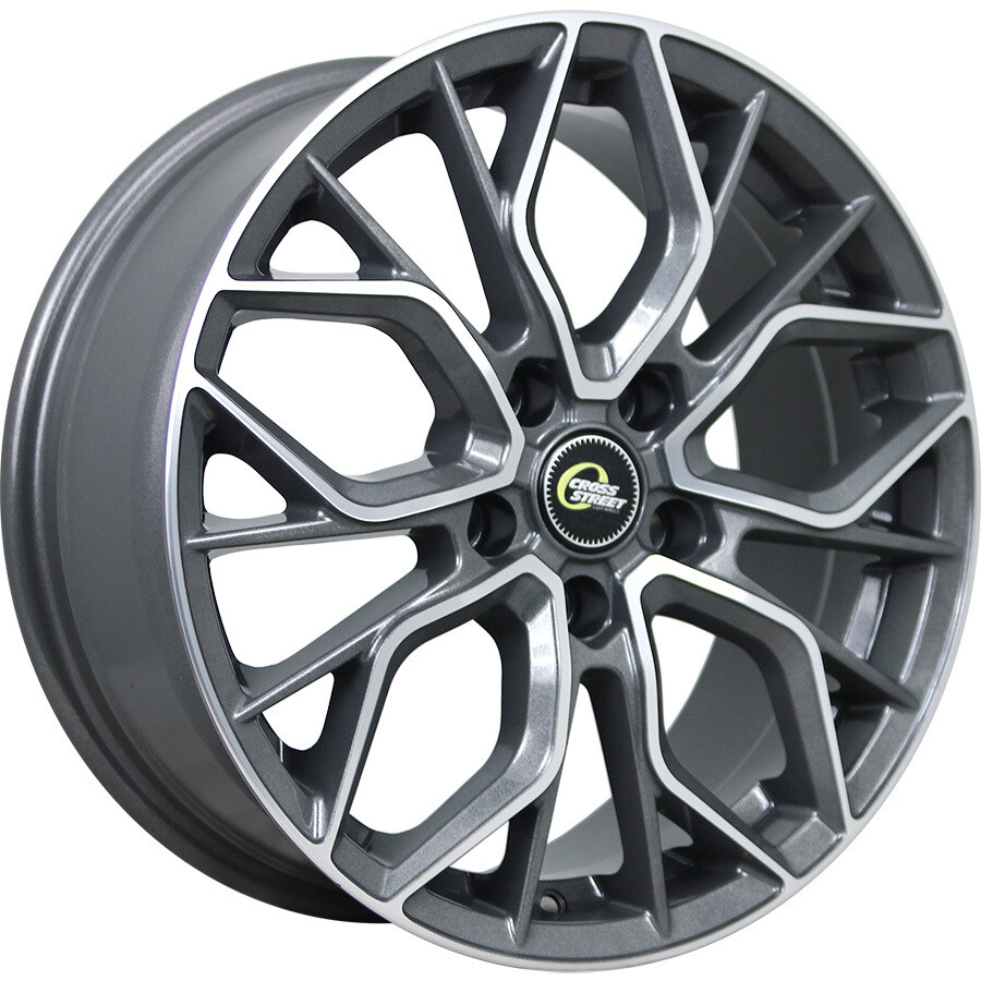 CrossStreet CR19 R18 / 7.5J PCD 5x108 ET 38 ЦО 60.1 Литые Графит с полированной лицевой поверхностью