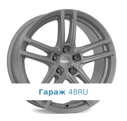 Dezent TZ graphite R17 / 7J PCD 5x112 ET 34 ЦО 66.6 Литые Графит матовый