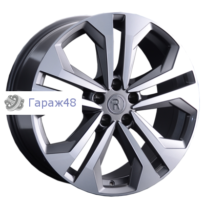 Replay A203 R20 / 9J PCD 5x112 ET 20 ЦО 66.6 Литые Графит с полированной лицевой поверхностью