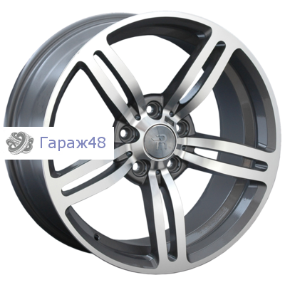 Replay B58 R18 / 8J PCD 5x120 ET 14 ЦО 72.6 Литые Графит с полированной лицевой поверхностью
