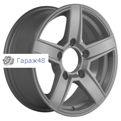 Khomen Wheels KHW1614 Niva 4x4 Bronto R16 / 6.5J PCD 5x139.7 ET 35 ЦО 98.5 Литые F-Silver