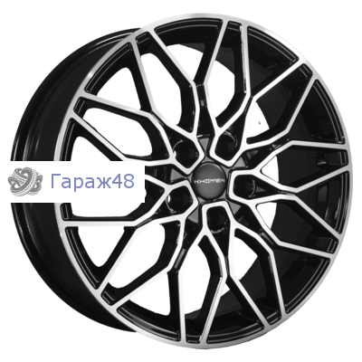 Khomen Wheels KHW1813 Jetour X70/X90 Plus R18 / 7J PCD 5x108 ET 38 ЦО 60.1 Литые Black-FP