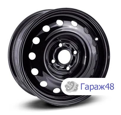Trebl 7915 R15 / 6J PCD 4x100 ET 43 ЦО 56.6 Штампованные Черный