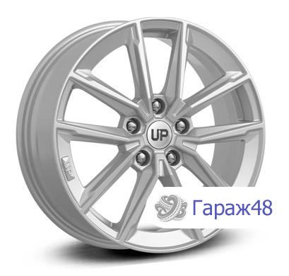 LS Up104 R17 / 6.5J PCD 5x112 ET 45 ЦО 57.1 Литые Серебристый