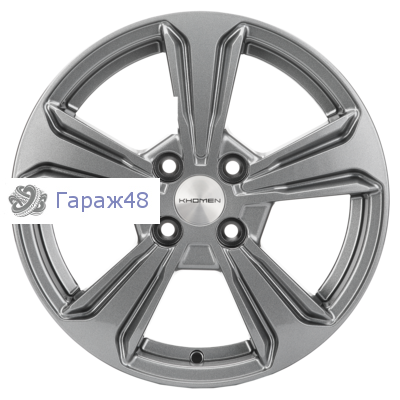 Khomen Wheels KHW1502 Rio/Solaris R15 / 6J PCD 4x100 ET 46 ЦО 54.1 Литые Графит