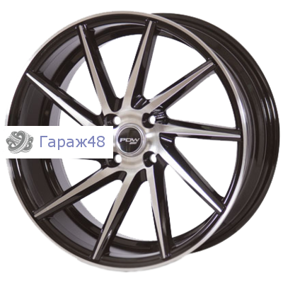 PDW 1022 Left CVT R15 / 7J PCD 4x98 ET 30 ЦО 58.5 Литые Черный с дымкой