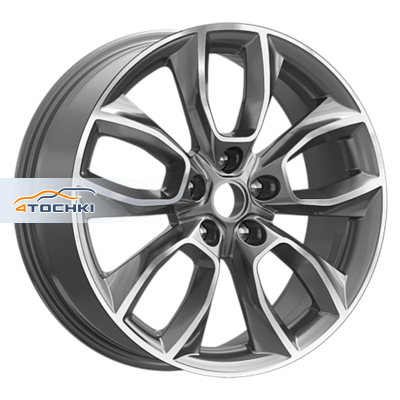 Premium Series КР001 Hongqi H5 II R18 / 7J PCD 5x114.3 ET 45 ЦО 67.1 Литые Diamond Gloss Graphite