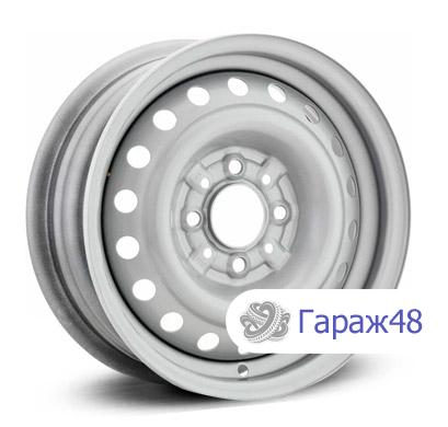 Magnetto 16024 R16 / 6.5J PCD 5x139.7 ET 40 ЦО 98 Штампованные Серебристый