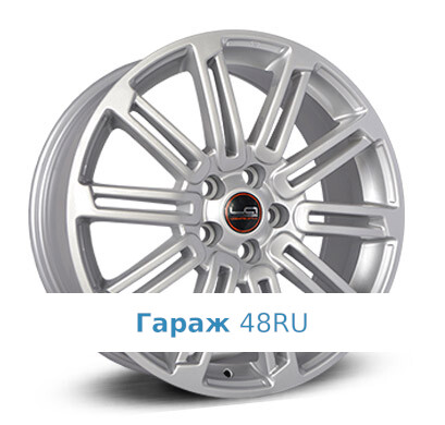 LegeArtis LR19 R20 / 8.5J PCD 5x120 ET 53 ЦО 72.6 Литые Серебристый
