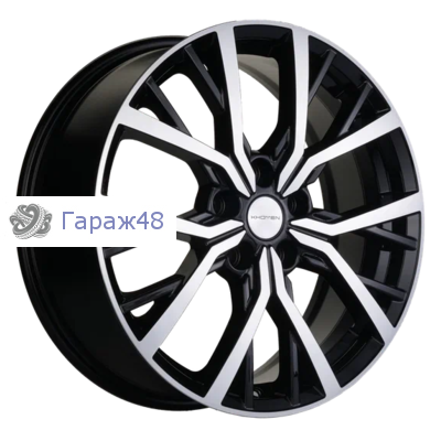 Khomen Wheels KHW1806 Haval F7/F7x R18 / 7J PCD 5x114.3 ET 40 ЦО 64.1 Литые Black-FP