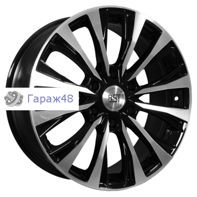 RST R109 R19 / 7.5J PCD 6x139.7 ET 25 ЦО 106.1 Литые Черный с полированной лицевой повехностью