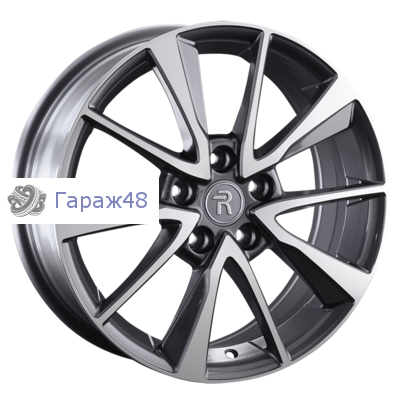 Replay KI269 R17 / 7J PCD 5x114.3 ET 47 ЦО 67.1 Литые Графит с полированной лицевой поверхностью