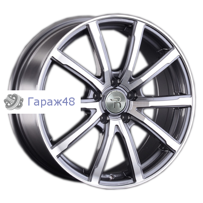 Replay FD151 R17 / 7J PCD 5x108 ET 52.5 ЦО 63.3 Литые Графит с полированной лицевой поверхностью