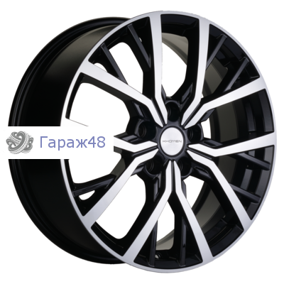 Khomen Wheels KHW1806 Haval Dargo R18 / 7J PCD 5x114.3 ET 40 ЦО 66.5 Литые Black-FP