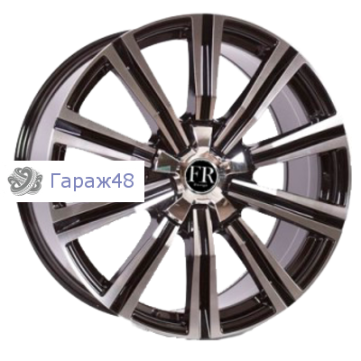 Replica TY1011 R20 / 8.5J PCD 5x150 ET 60 ЦО 110.2 Литые Черный с алмазной обработкой лицевой части