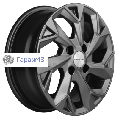 Khomen Wheels KHW1402 Alsvin/Getz/i20 R14 / 5.5J PCD 4x100 ET 46 ЦО 54.1 Литые Графит