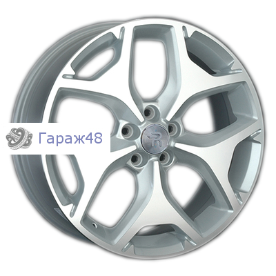 Replay SB22 R17 / 7J PCD 5x100 ET 48 ЦО 56.1 Литые Серебристый с полированной лицевой поверхностью