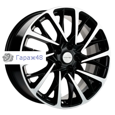 Khomen Wheels KHW1804 Chery Tiggo 8/8 Pro R18 / 7.5J PCD 5x108 ET 47 ЦО 60.1 Литые Black-FP