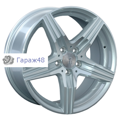 Replay MR111 R20 / 8.5J PCD 5x112 ET 29 ЦО 66.6 Литые Серебристый с полированной лицевой поверхностью