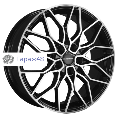 Khomen Wheels KHW1813 Geely Monjaro/Tugella R18 / 7J PCD 5x108 ET 46 ЦО 63.4 Литые Black-FP