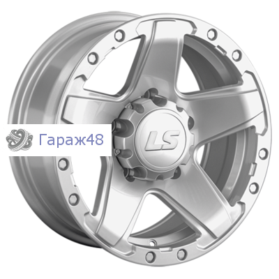 LS 1284 R16 / 8J PCD 5x150 ET 2 ЦО 110.1 Литые Серебристый