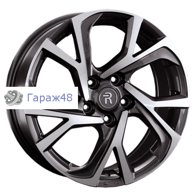 Replay NS233 R17 / 7J PCD 5x114.3 ET 40 ЦО 66.1 Литые Графит с полированной лицевой поверхностью