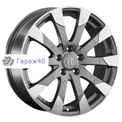 Replay FD133(CHR) R17 / 7.5J PCD 5x108 ET 47 ЦО 60.1 Литые Графит с полированной лицевой поверхностью