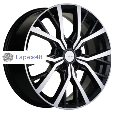 Khomen Wheels KHW1806 CX5/3 R18 / 7J PCD 5x114.3 ET 45 ЦО 67.1 Литые Black-FP