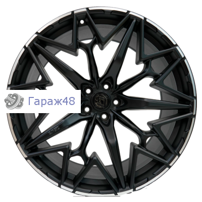 Khomen Wheels ZEUS 2202 X5/X6/X7/Cullinan R22 / 10J PCD 5x112 ET 30 ЦО 66.6 Литые Black matt MR