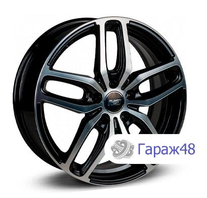 Nitro N2O V2199 R17 / 6.5J PCD 5x114.3 ET 37 ЦО 66.6 Литые Черный с полированной лицевой поверхностью